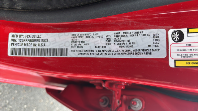 Used 2022 RAM 1500 Big Horn AWD/4WD image 30