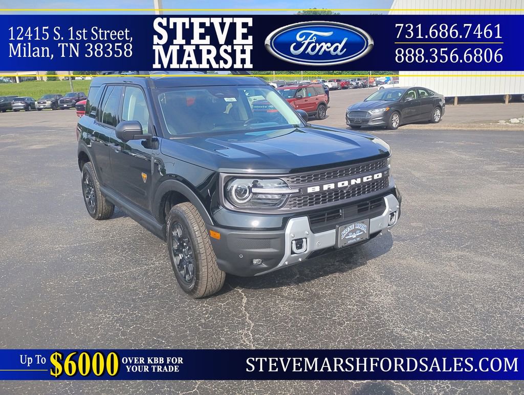 New 2025 Ford Bronco Sport Badlands w/ Badlands Tech Package
