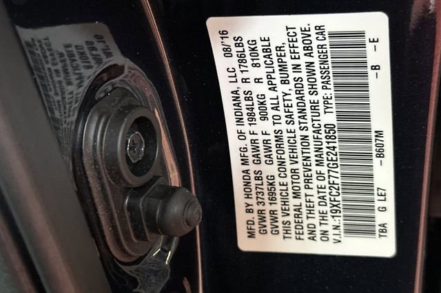 Used 2016 Honda Civic EX image 35