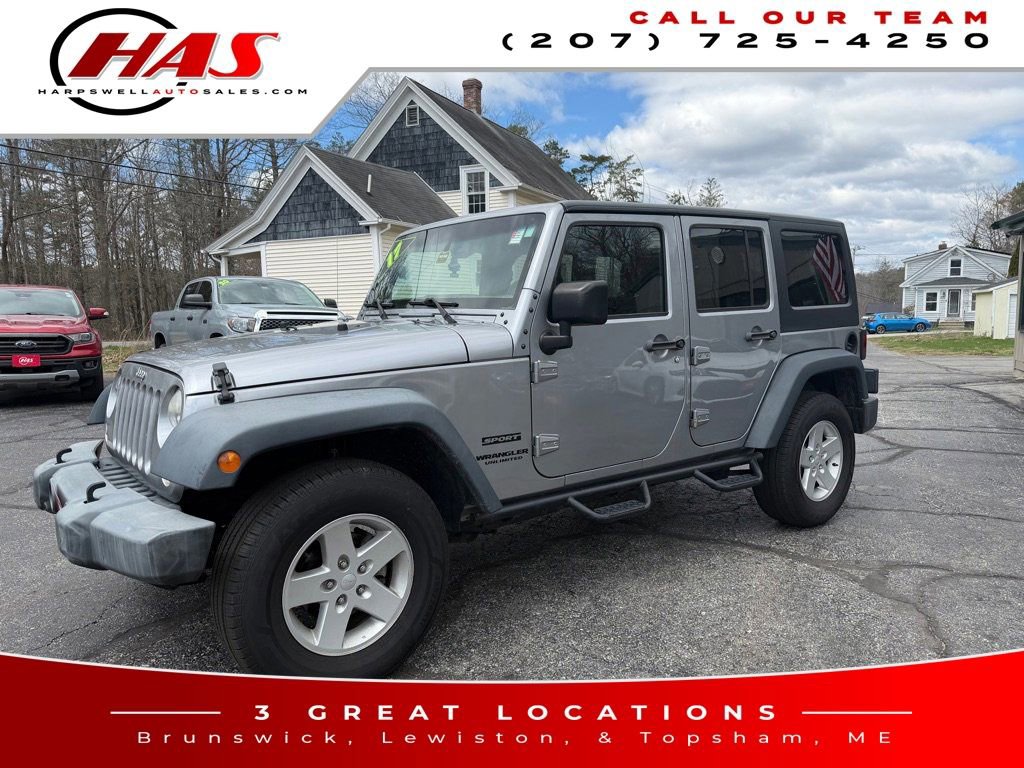 Used 2017 Jeep Wrangler Unlimited Sport w/ Quick Order Package 24S AWD/4WD image 2