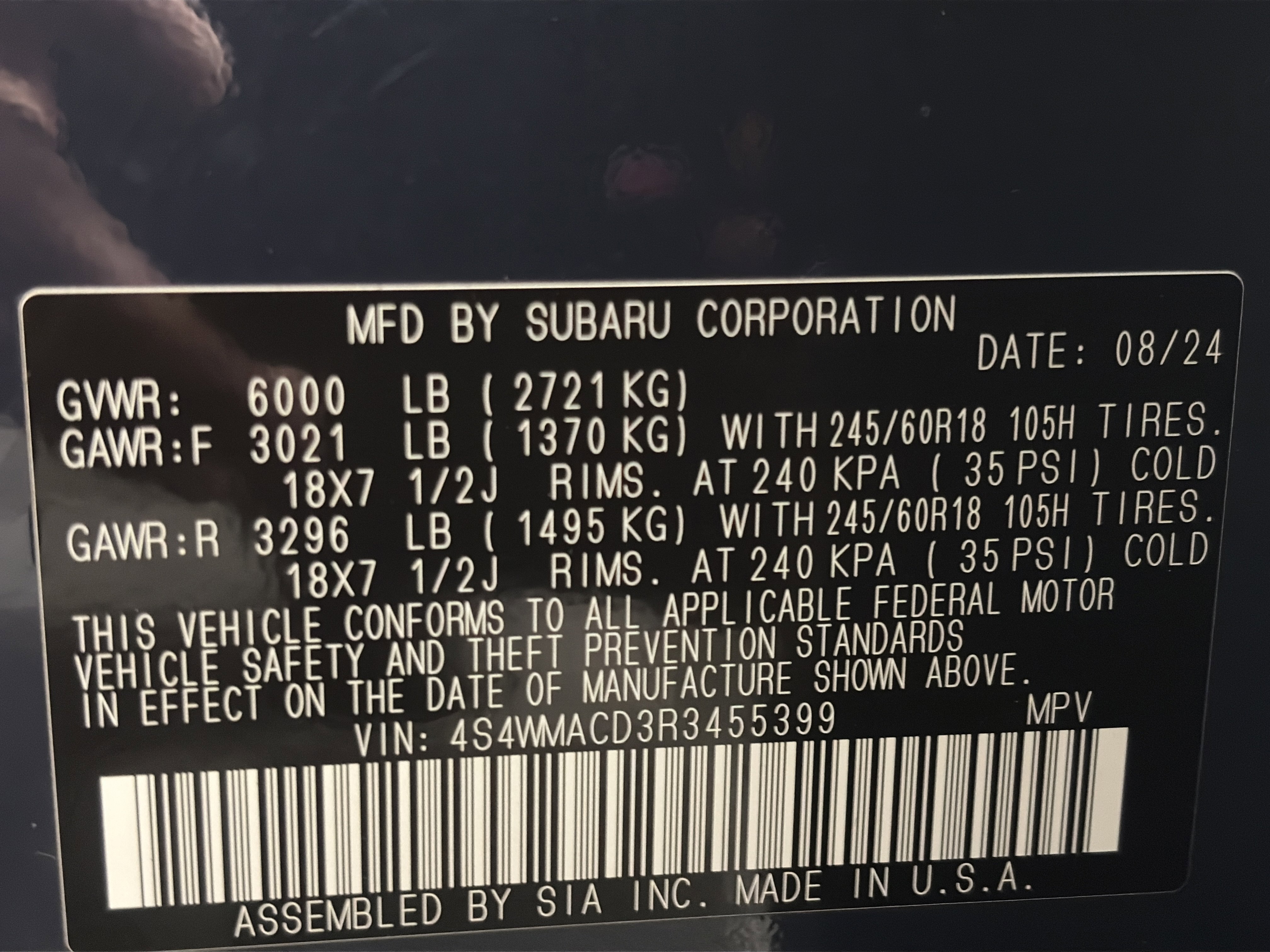 Used 2024 Subaru Ascent Premium w/ Convenience Package image 30