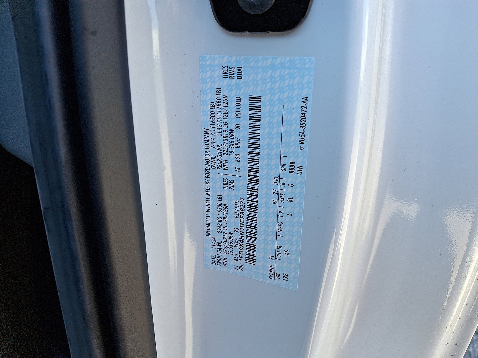 New 2024 Ford F450 XL w/ Snow Plow Prep Package image 16