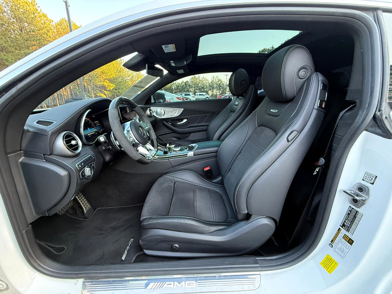 Used 2021 Mercedes-Benz C 63 AMG Coupe w/ Parking Assistance Package image 8