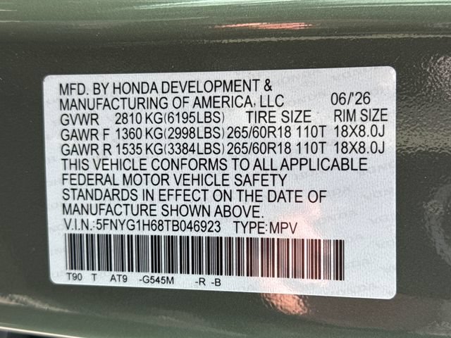 Used 2026 Honda Pilot TrailSport image 18