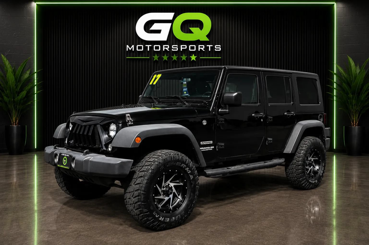 Used 2017 Jeep Wrangler Unlimited Sport w/ Connectivity Group AWD/4WD image 3
