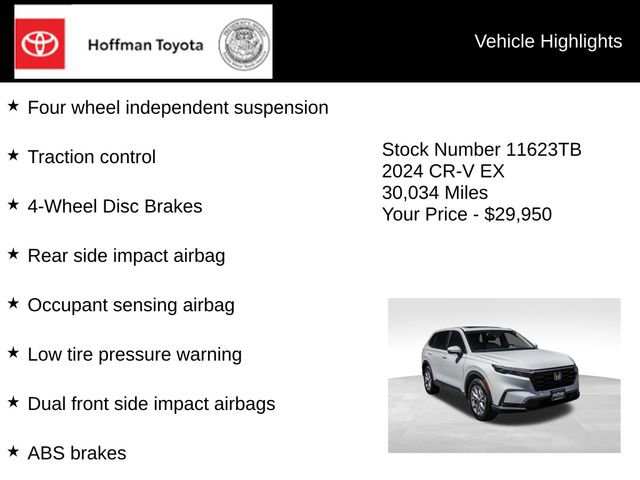 Used 2024 Honda CR-V EX image 15