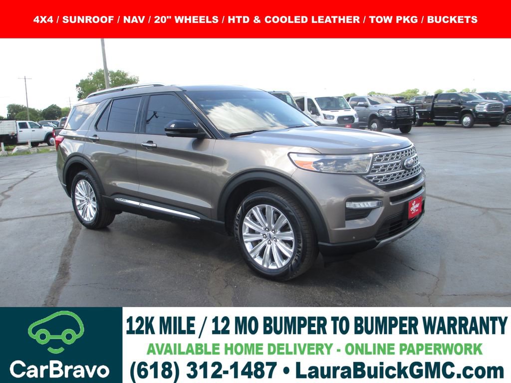 Used 2021 Ford Explorer Limited w/ Hybrid Equipment Group 310A
