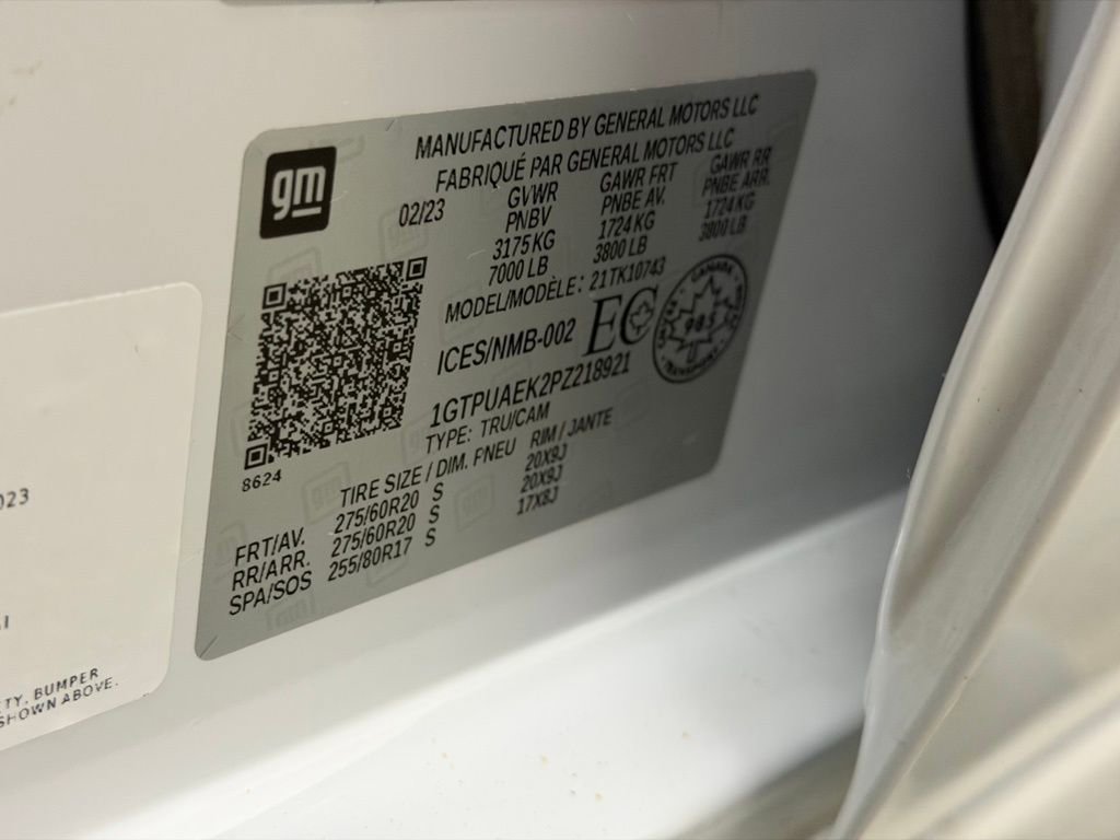 Certified 2023 GMC Sierra 1500 Pro w/ Graphite Edition image 30