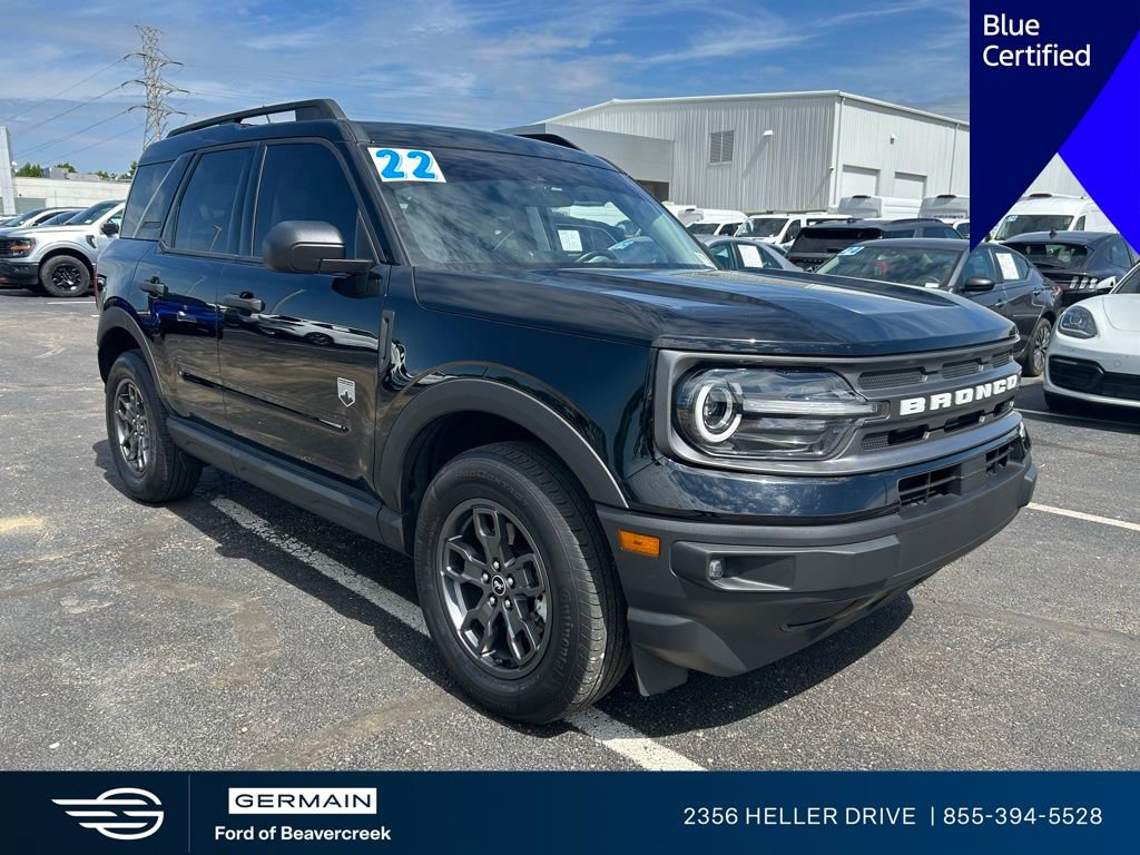 Certified 2022 Ford Bronco Sport Big Bend w/ Convenience Package AWD/4WD image 1