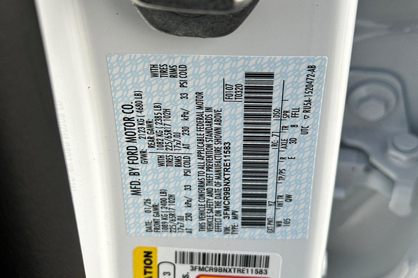 New 2026 Ford Bronco Sport Big Bend w/ Convenience Package image 26