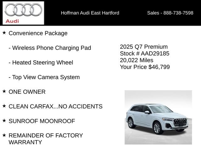 Used 2025 Audi Q7 2.0T Premium w/ Convenience Package image 6