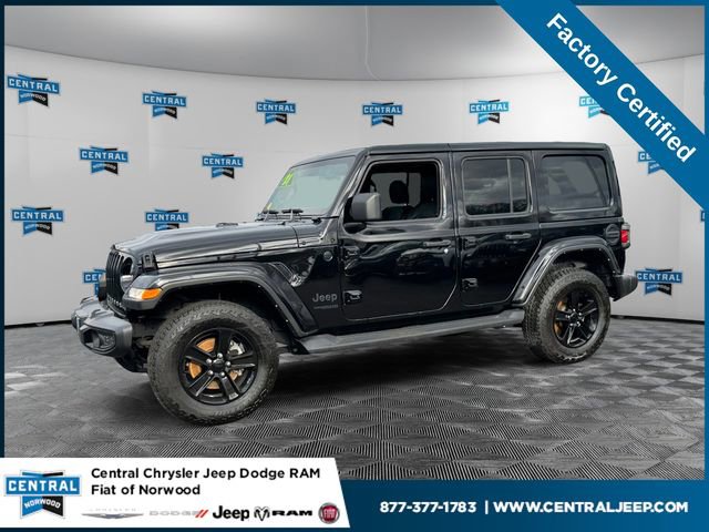 Certified 2021 Jeep Wrangler Unlimited Sahara image 1