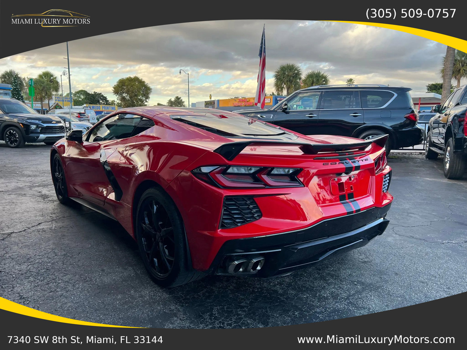 Used 2020 Chevrolet Corvette Stingray Preferred Cpe w/ 2LT Preferred Equipment Group image 7