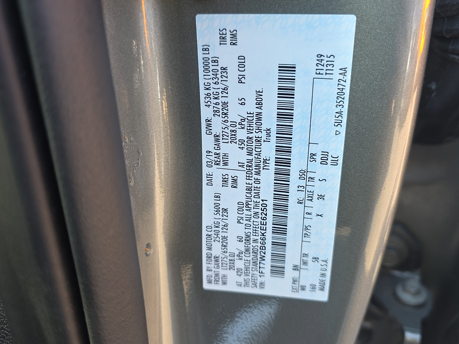 Certified 2019 Ford F250 Lariat w/ Chrome Package AWD/4WD image 27
