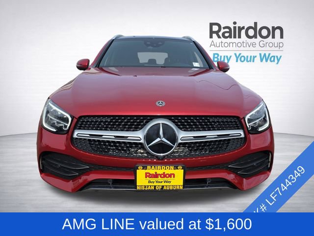 Used 2020 Mercedes-Benz GLC 300 4MATIC w/ AMG Line image 2