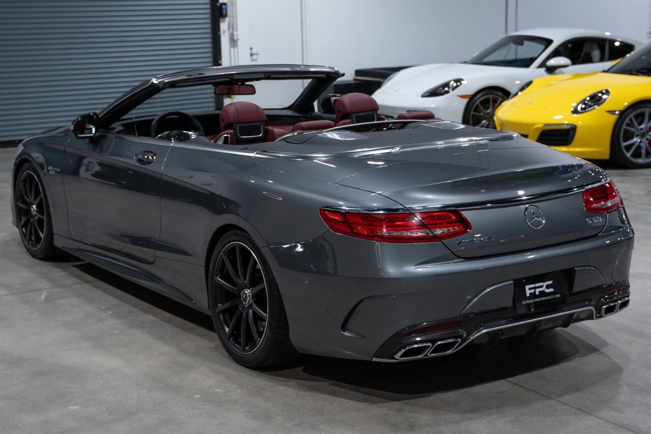 Used 2017 Mercedes-Benz S 63 AMG 4MATIC Cabriolet image 4