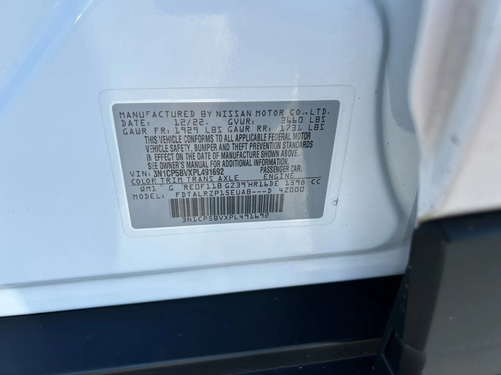 Used 2023 Nissan Kicks S FWD image 20
