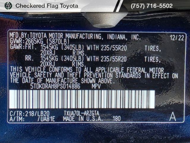 Used 2023 Toyota Highlander Limited image 22