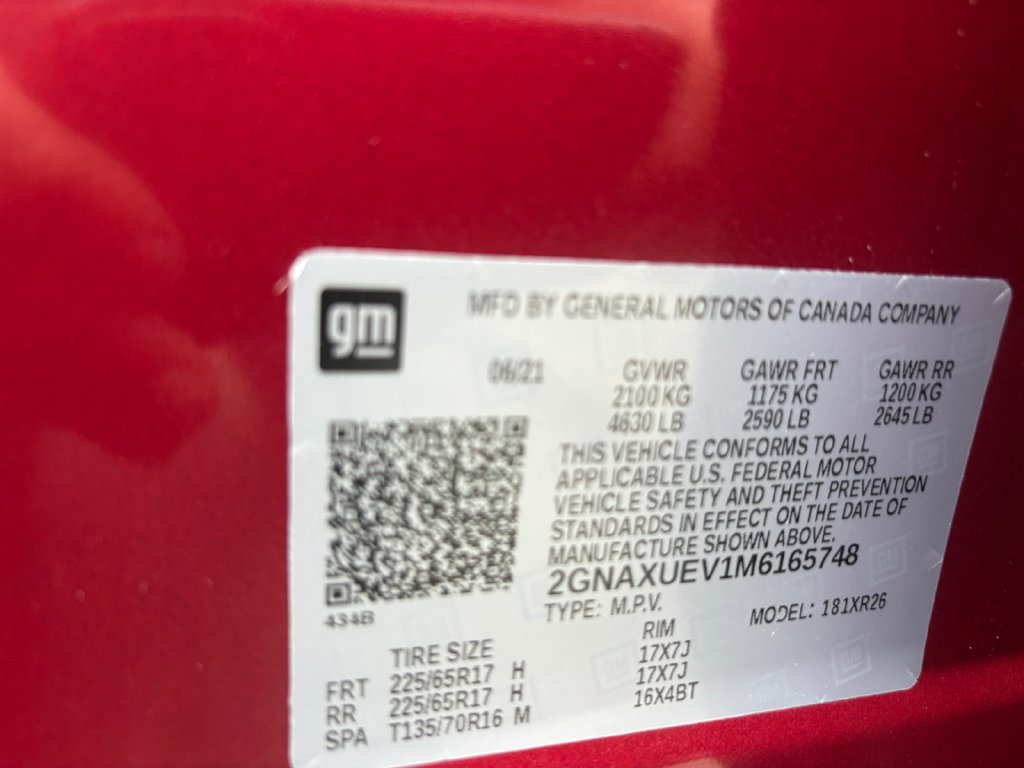 Used 2021 Chevrolet Equinox LT AWD/4WD image 31