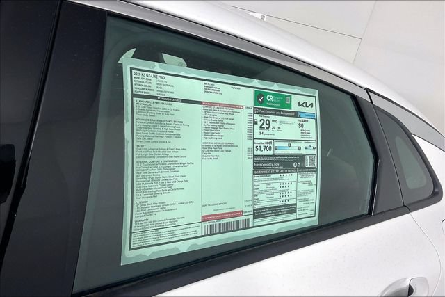 New 2026 Kia K5 GT-Line w/ GT-Line Red Interior Package FWD image 14