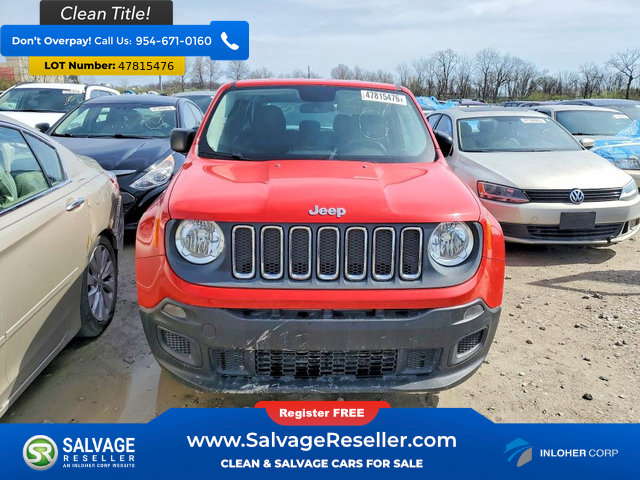 Used 2015 Jeep Renegade Sport w/ Power & Air Group FWD image 7
