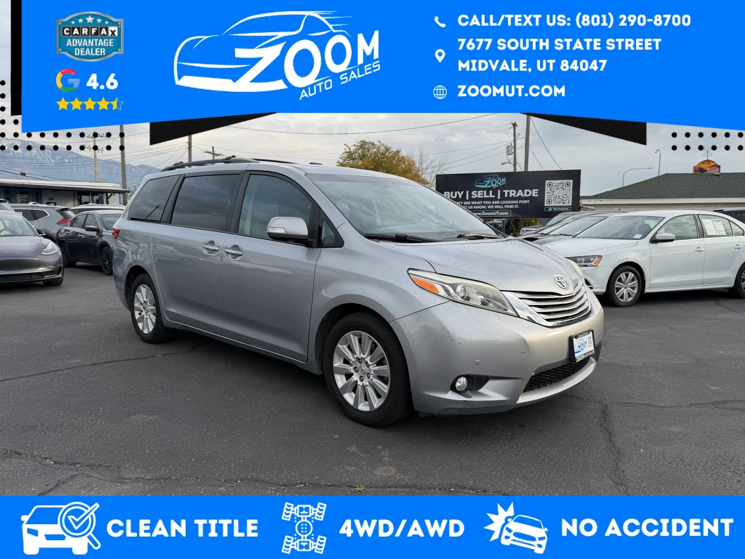Used 2015 Toyota Sienna Limited Premium