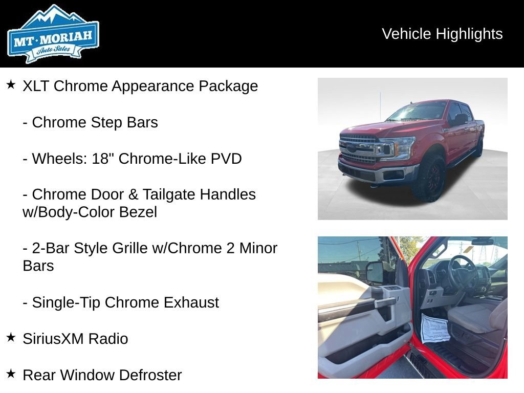 Used 2020 Ford F150 XLT w/ Equipment Group 302A Luxury image 12