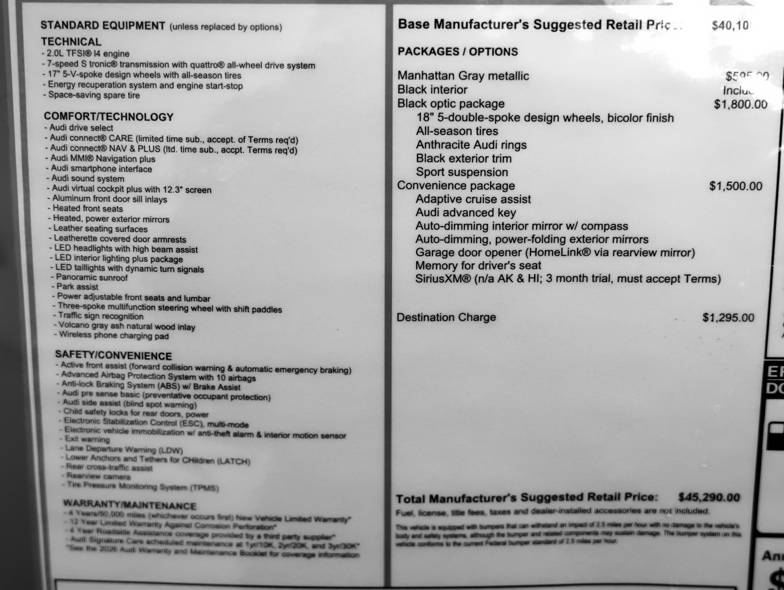 New 2026 Audi A3 2.0T Premium image 25