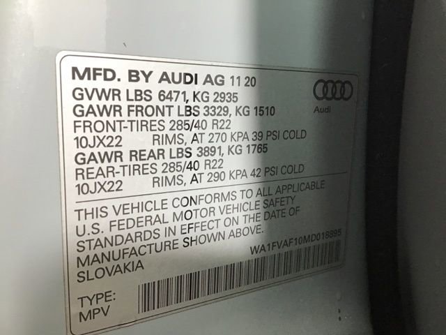 Used 2021 Audi Q8 Prestige image 29