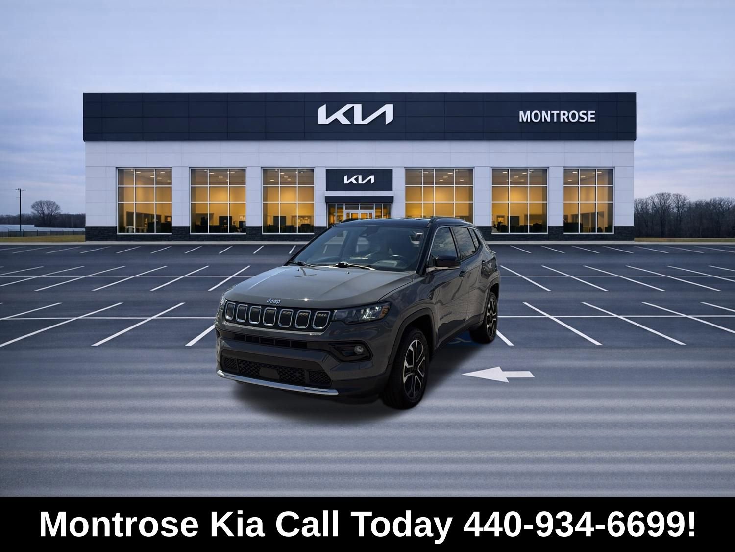 Used 2022 Jeep Compass Limited AWD/4WD image 1