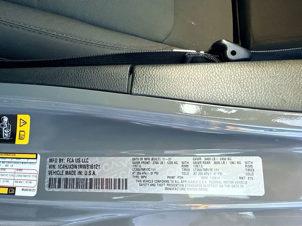 Used 2021 Jeep Wrangler Unlimited Sport image 34