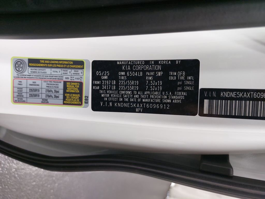 New 2026 Kia Carnival SX Prestige image 40