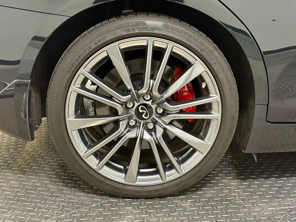 Used 2024 INFINITI Q50 Red Sport 400 w/ Black Opal Edition RWD image 14