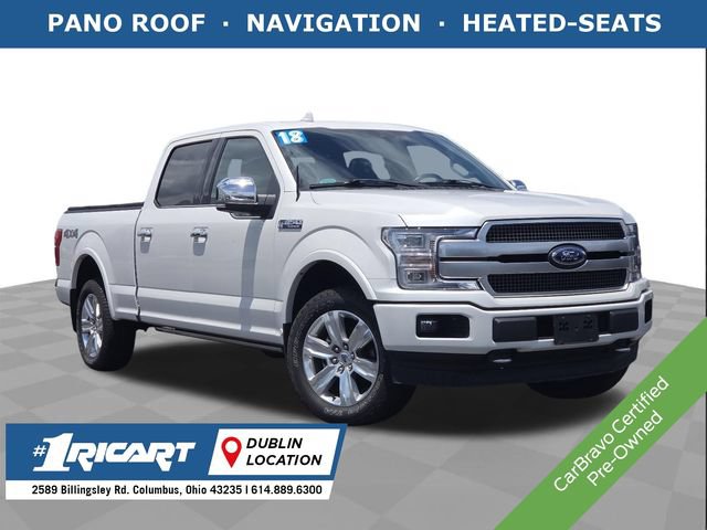 Used 2018 Ford F150 Platinum w/ Equipment Group 701A Luxury
