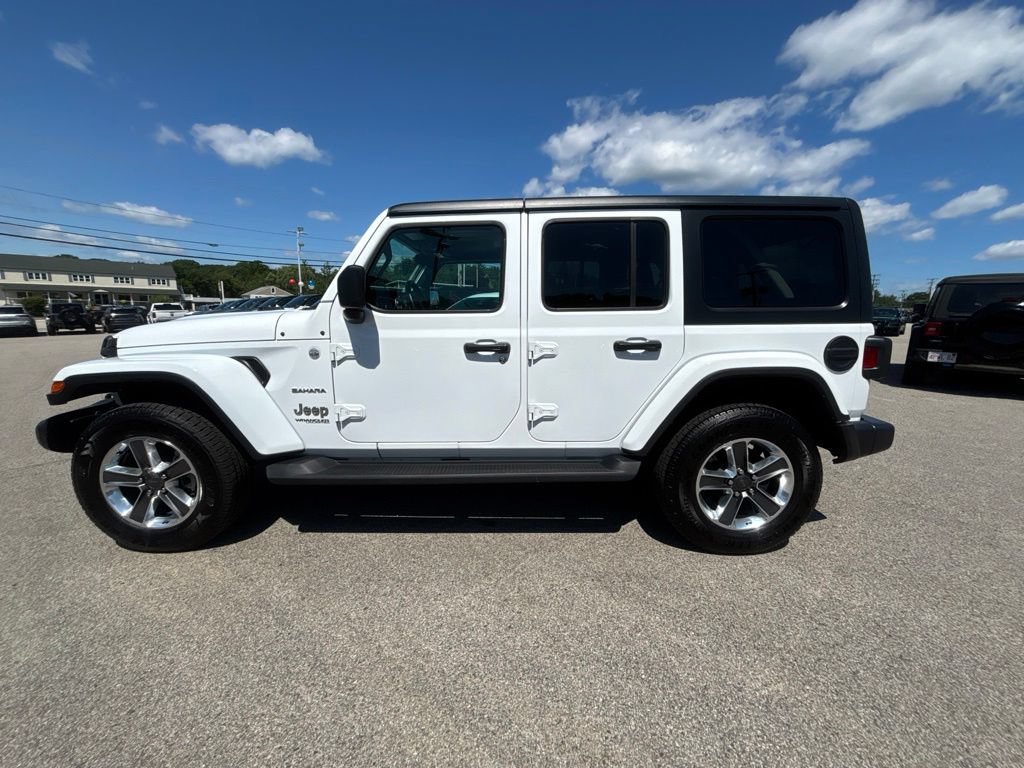 Certified 2021 Jeep Wrangler Unlimited Sahara w/ Cold Weather Group AWD/4WD image 2