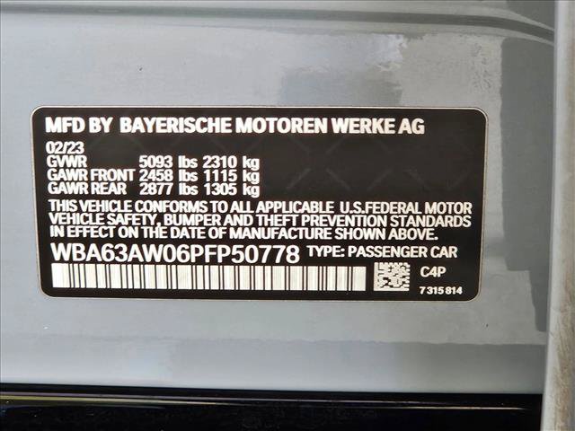 Used 2023 BMW M440i Gran Coupe w/ Premium Package RWD image 22