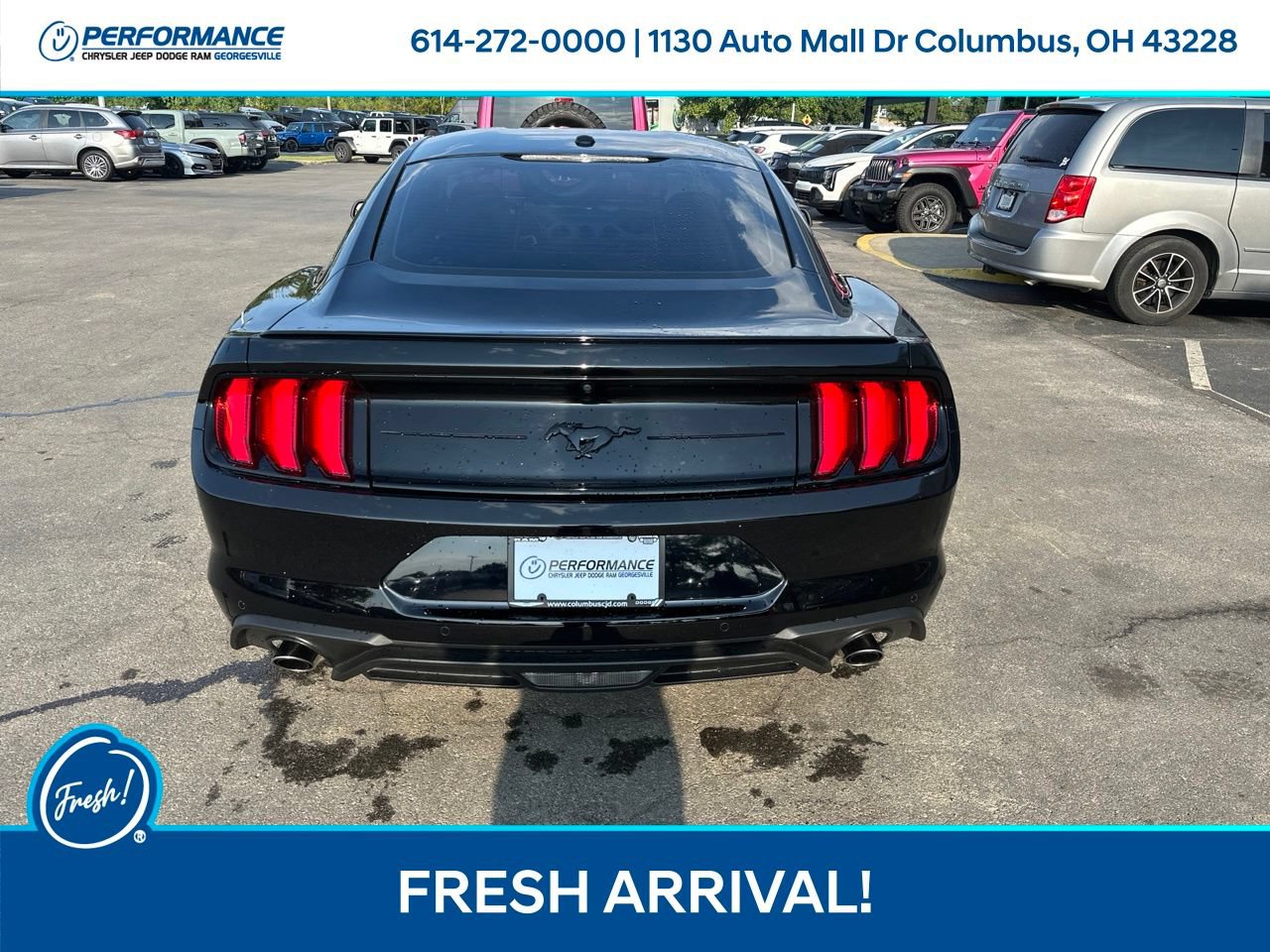 Used 2018 Ford Mustang Premium w/ Black Accent Package RWD image 5