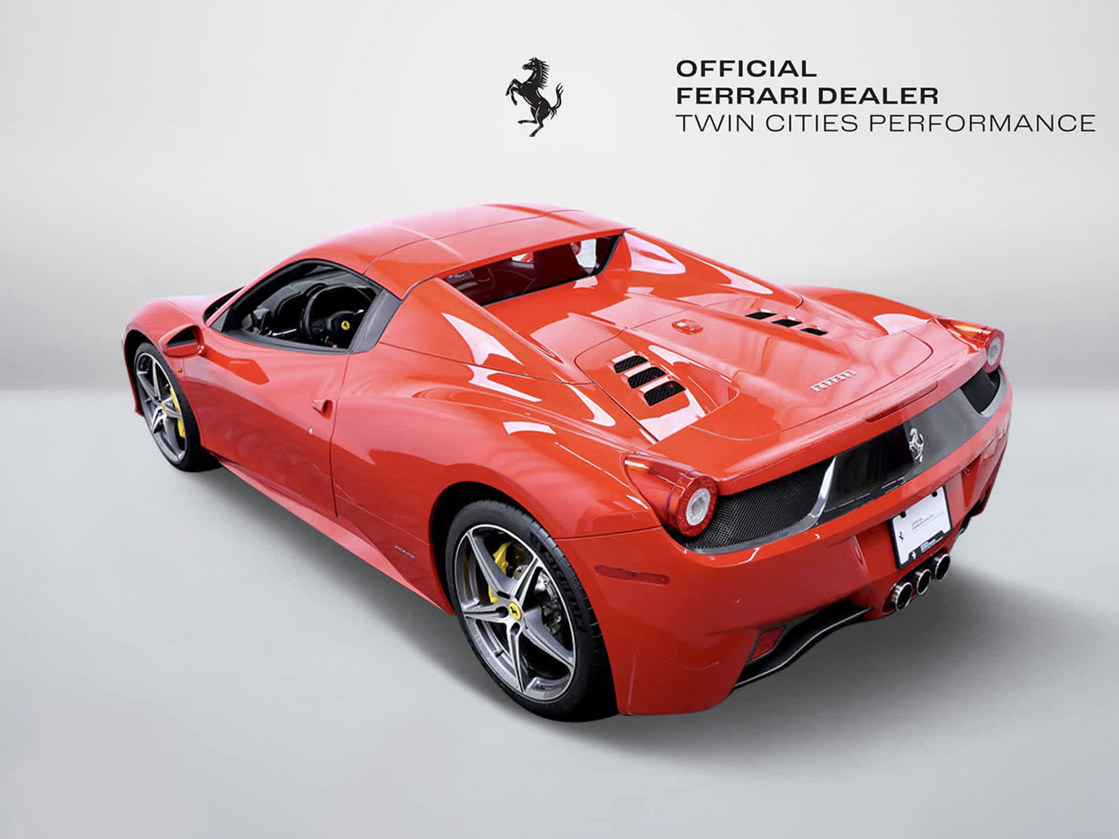 Certified 2015 Ferrari 458 Spider RWD image 5