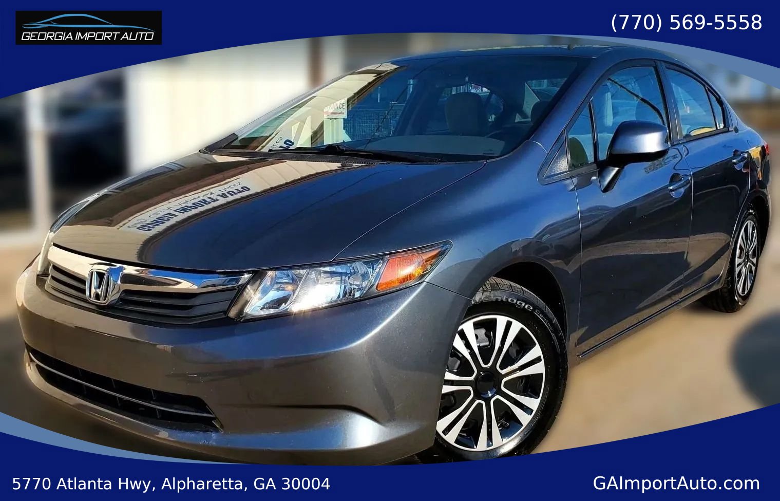 Used 2012 Honda Civic LX