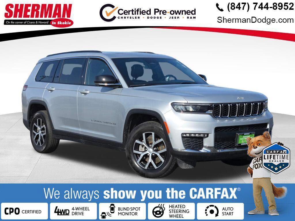 Certified 2024 Jeep Grand Cherokee L Limited w/ Luxury Tech Group II