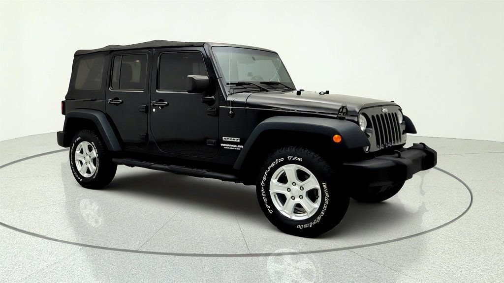 Used 2017 Jeep Wrangler Unlimited Sport w/ Connectivity Group AWD/4WD image 3