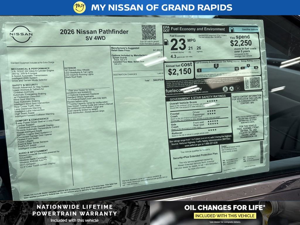 New 2026 Nissan Pathfinder SV image 21