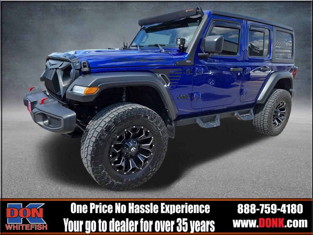 Used 2020 Jeep Wrangler Unlimited Sport AWD/4WD image 4