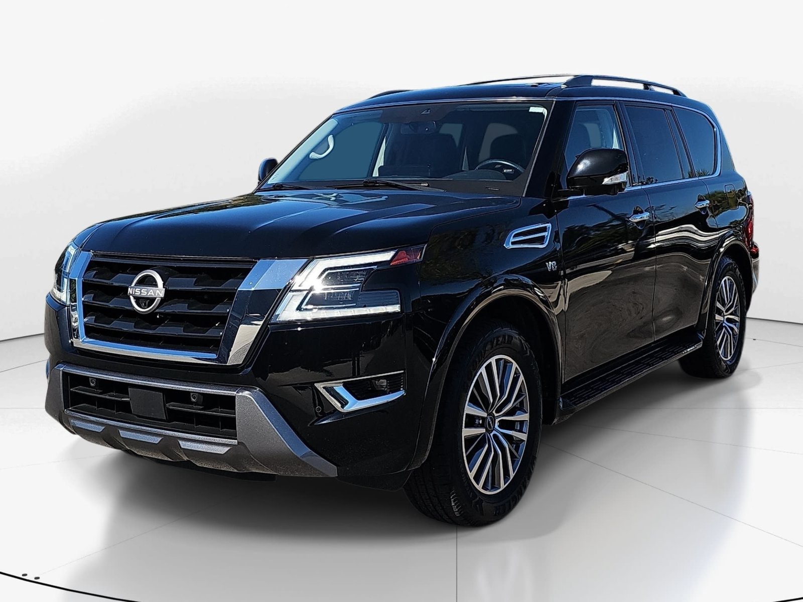 Used 2021 Nissan Armada SL w/ Captain's Chairs Package AWD/4WD image 11