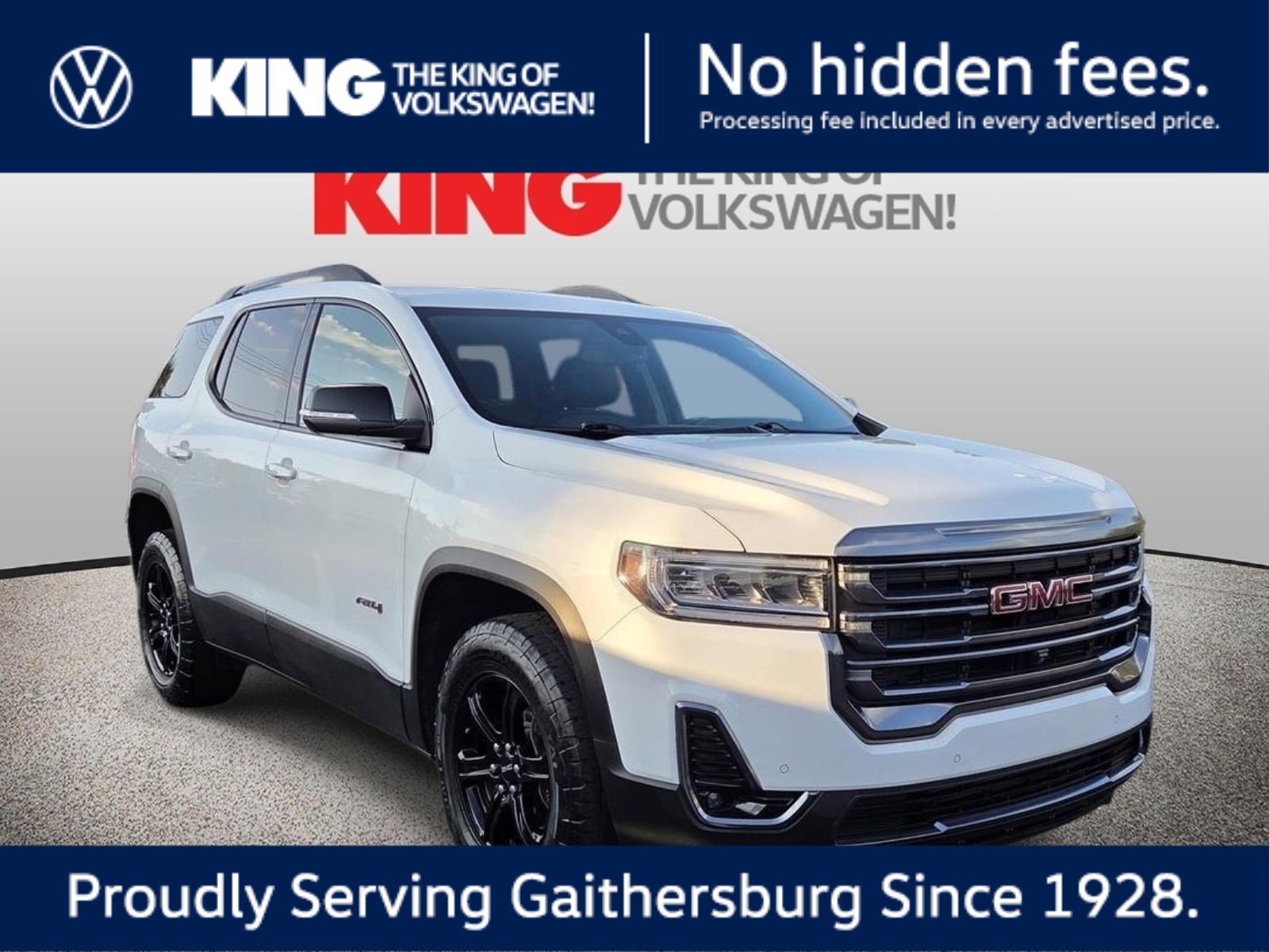 Used 2023 GMC Acadia AT4 w/ Technology Package