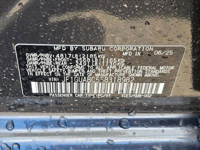 New 2025 Subaru Impreza 2.0i image 17