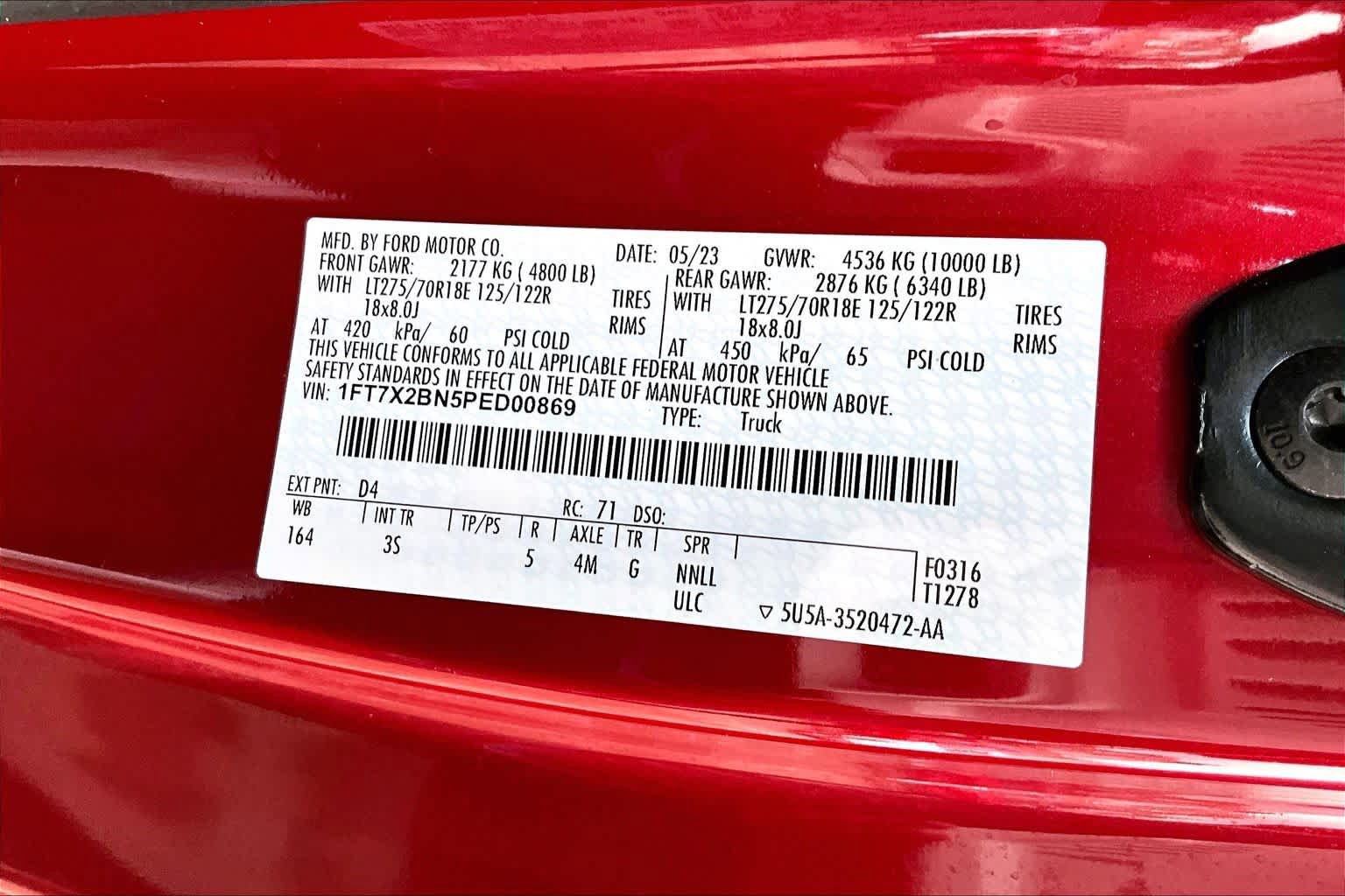 Used 2023 Ford F250 XLT w/ 360-Degree Camera Package AWD/4WD image 34