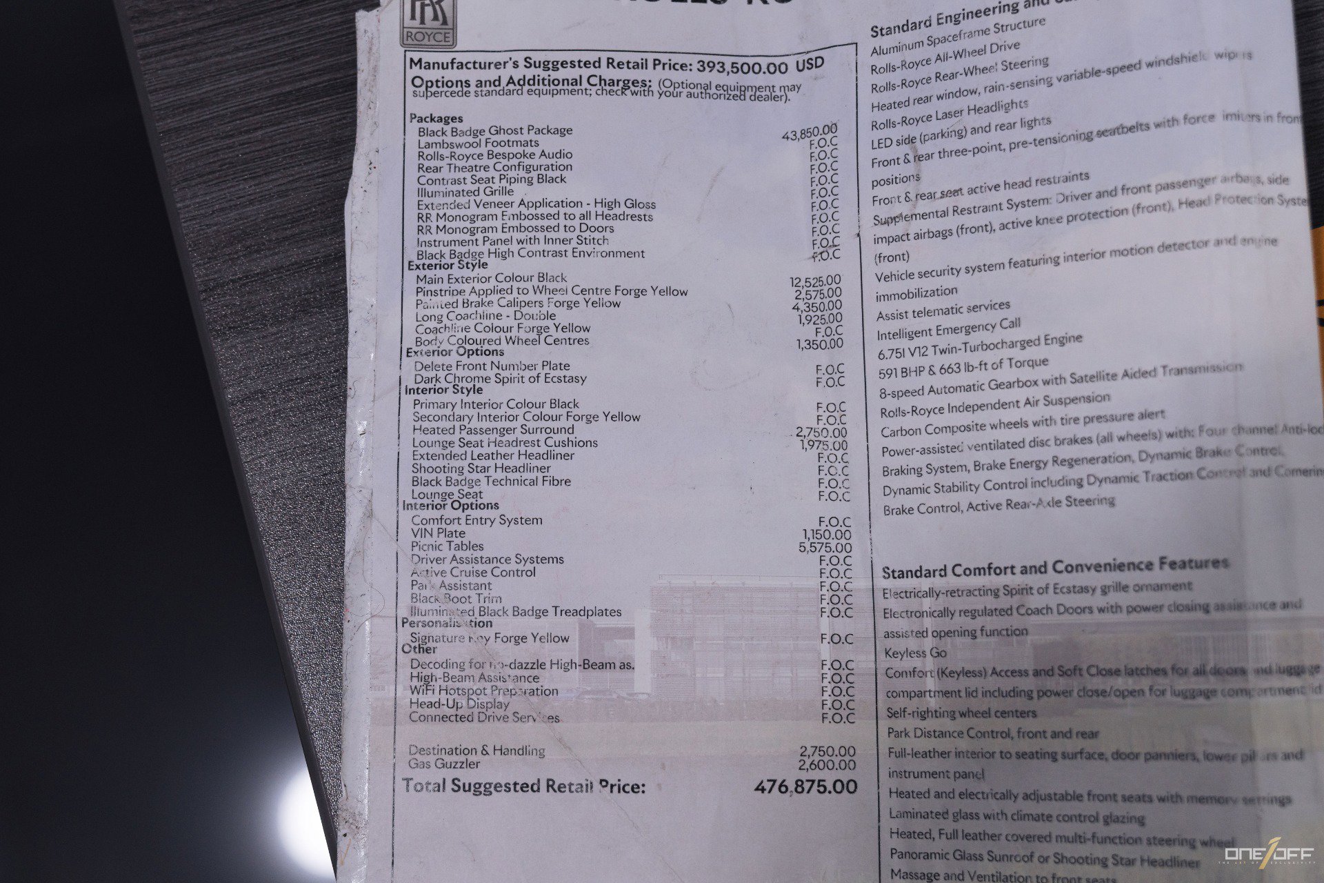 Used 2022 Rolls-Royce Ghost Black Badge image 3