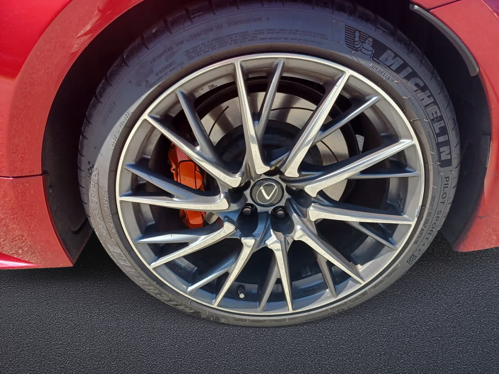 Used 2022 Lexus RC F w/ Premium Package RWD image 24