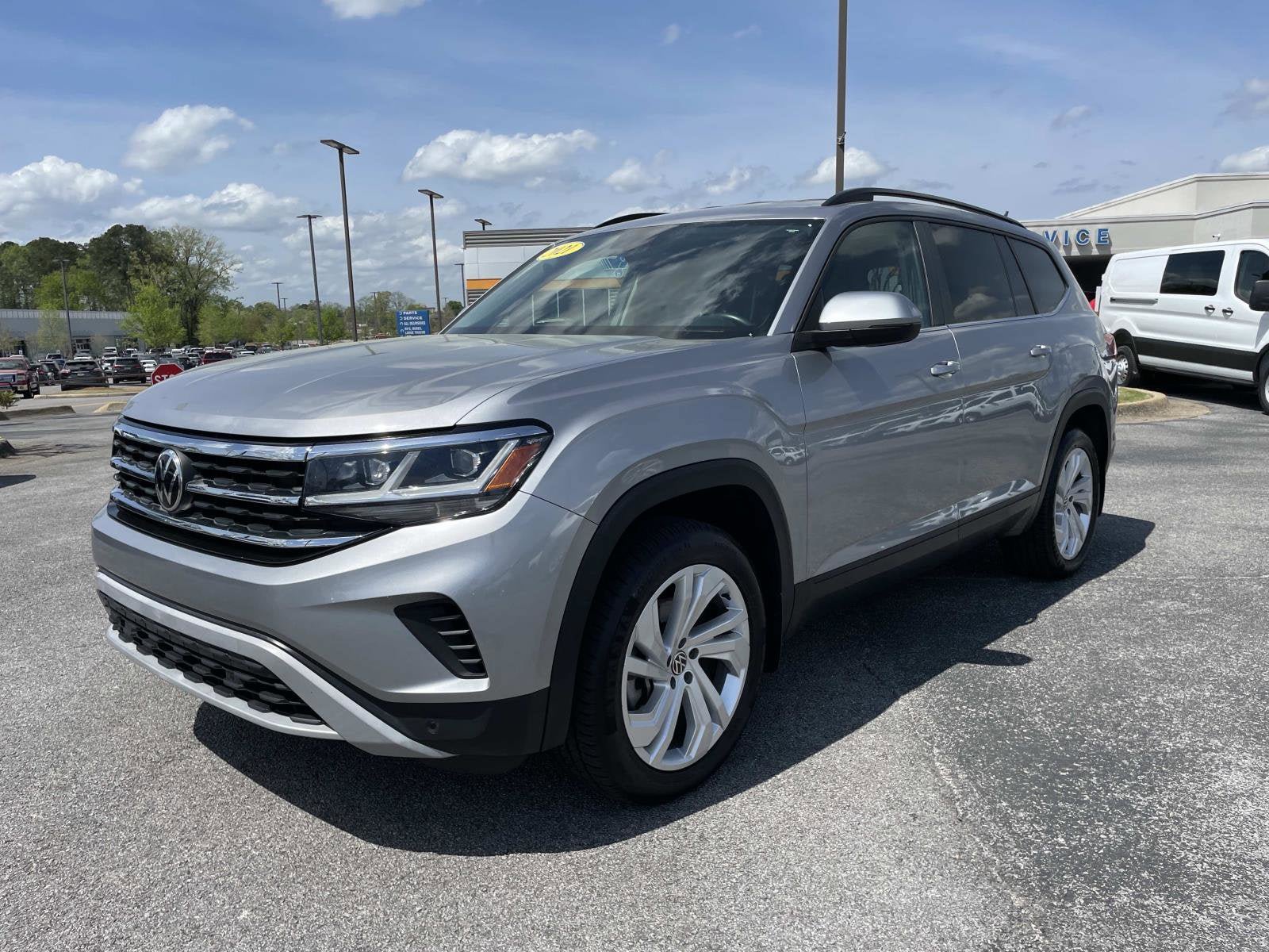Used 2021 Volkswagen Atlas SE AWD/4WD image 9